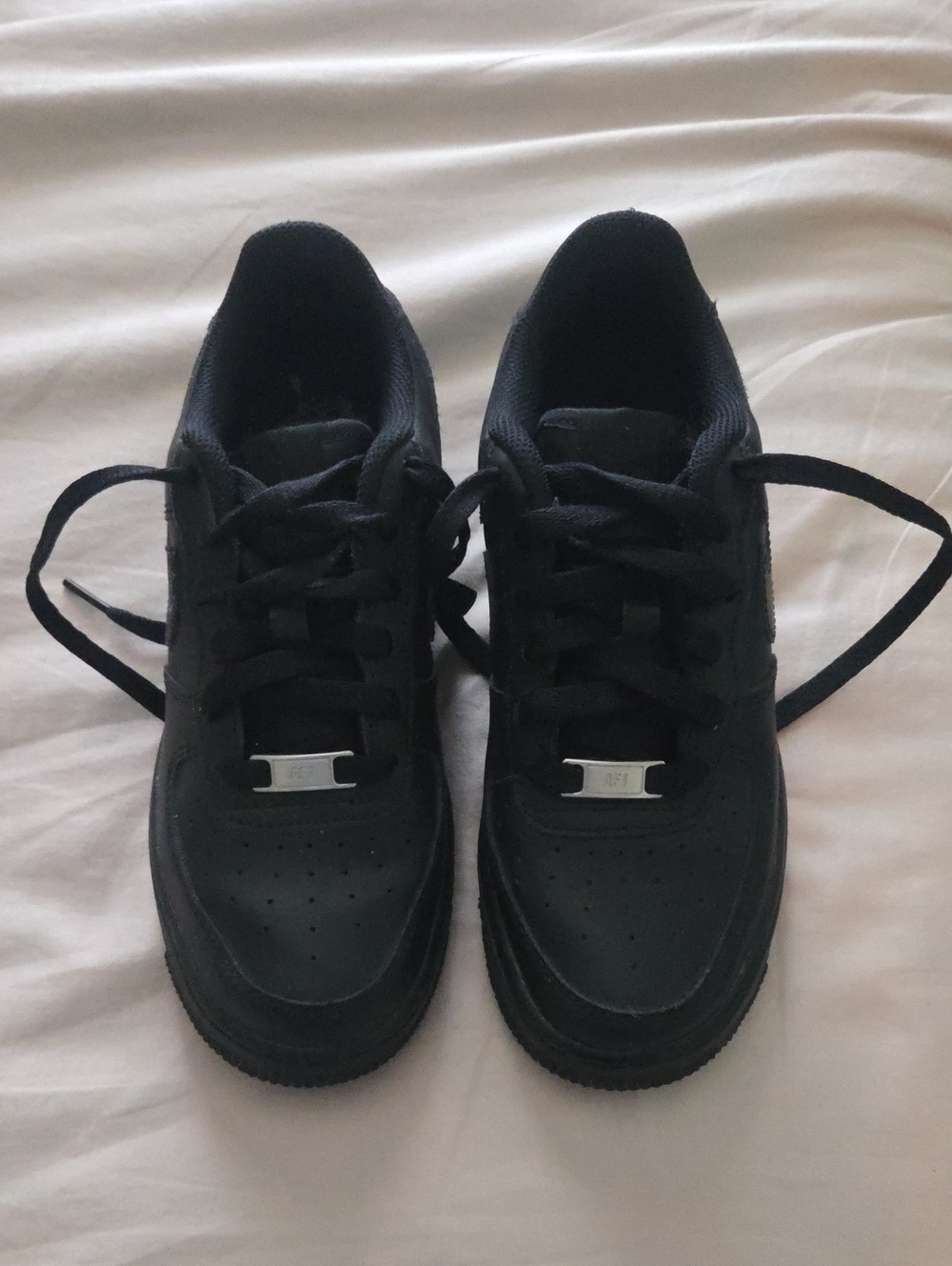 Classic  Nike All-Black Air Force Ones